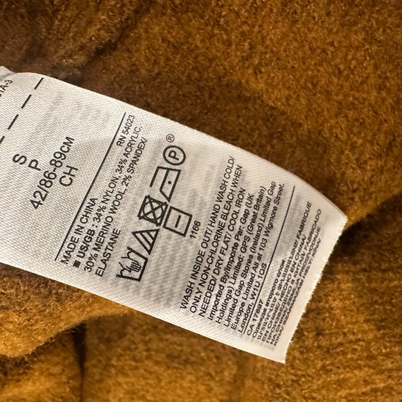 Banana Republic Brandy Brown blended wool long sleeve sweater - Picture 4 of 4